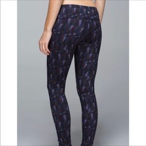Lululemon Wunder Under Stained Glass legging